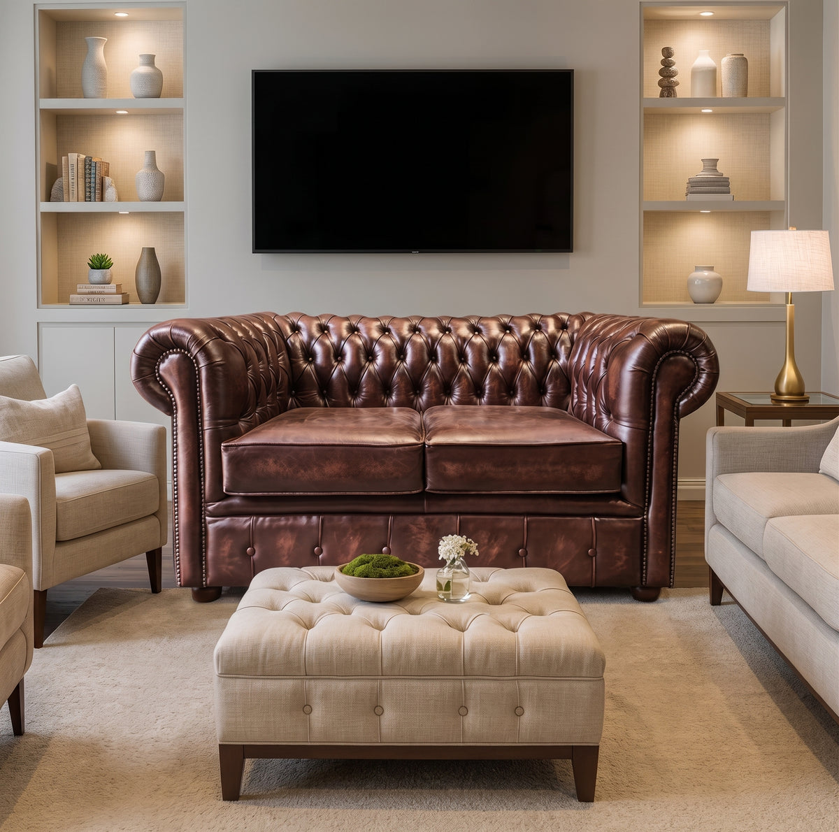 The Classic Chesterfield Sofa