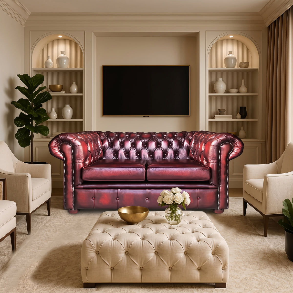 The Classic Chesterfield Sofa
