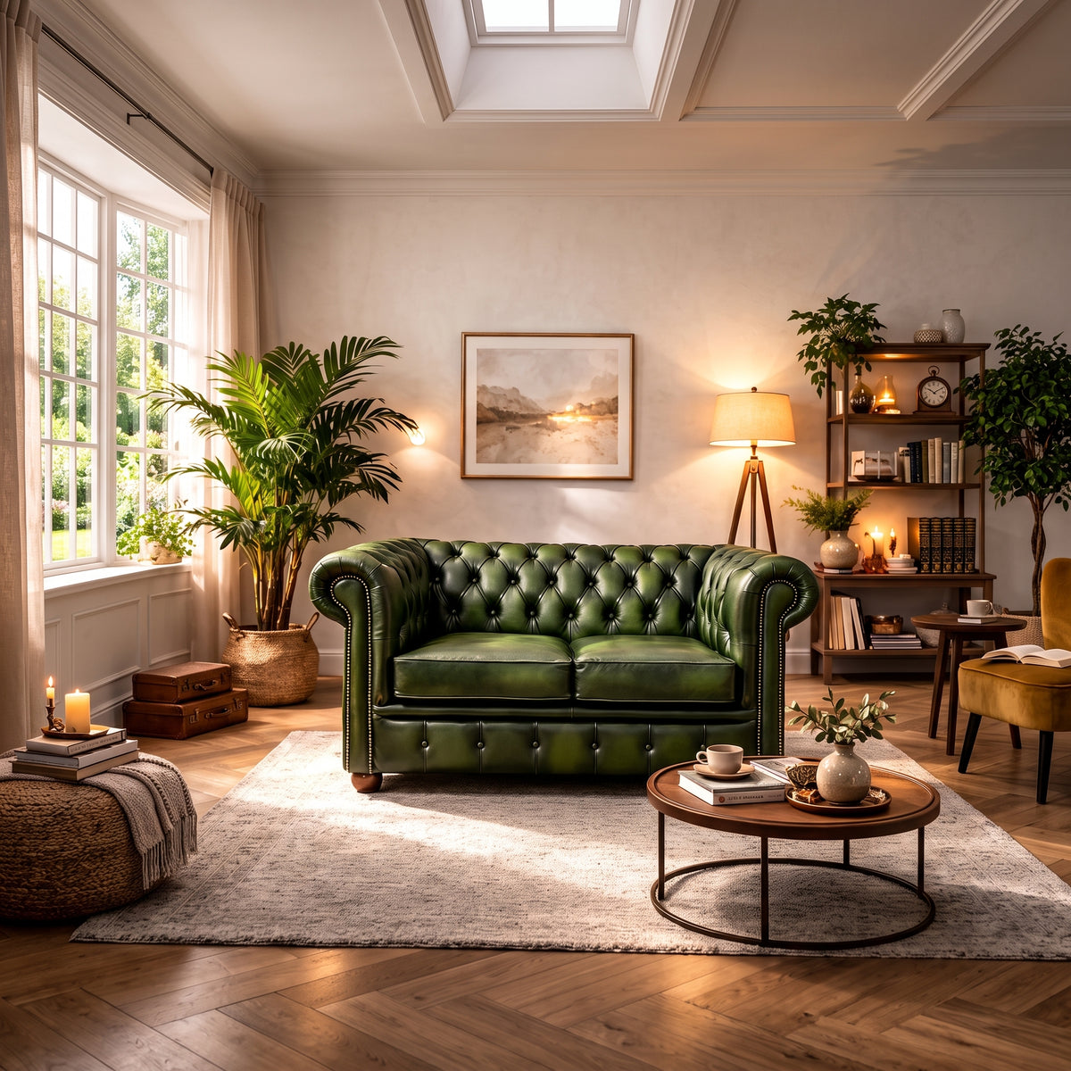 The Classic Chesterfield Sofa