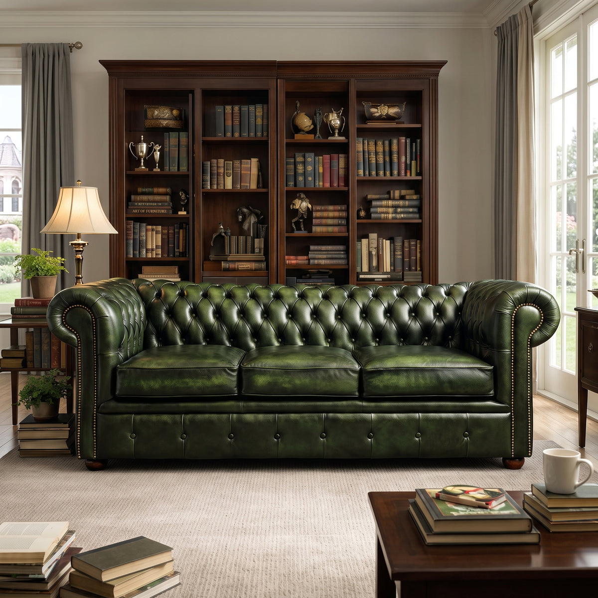 The Classic Chesterfield Sofa