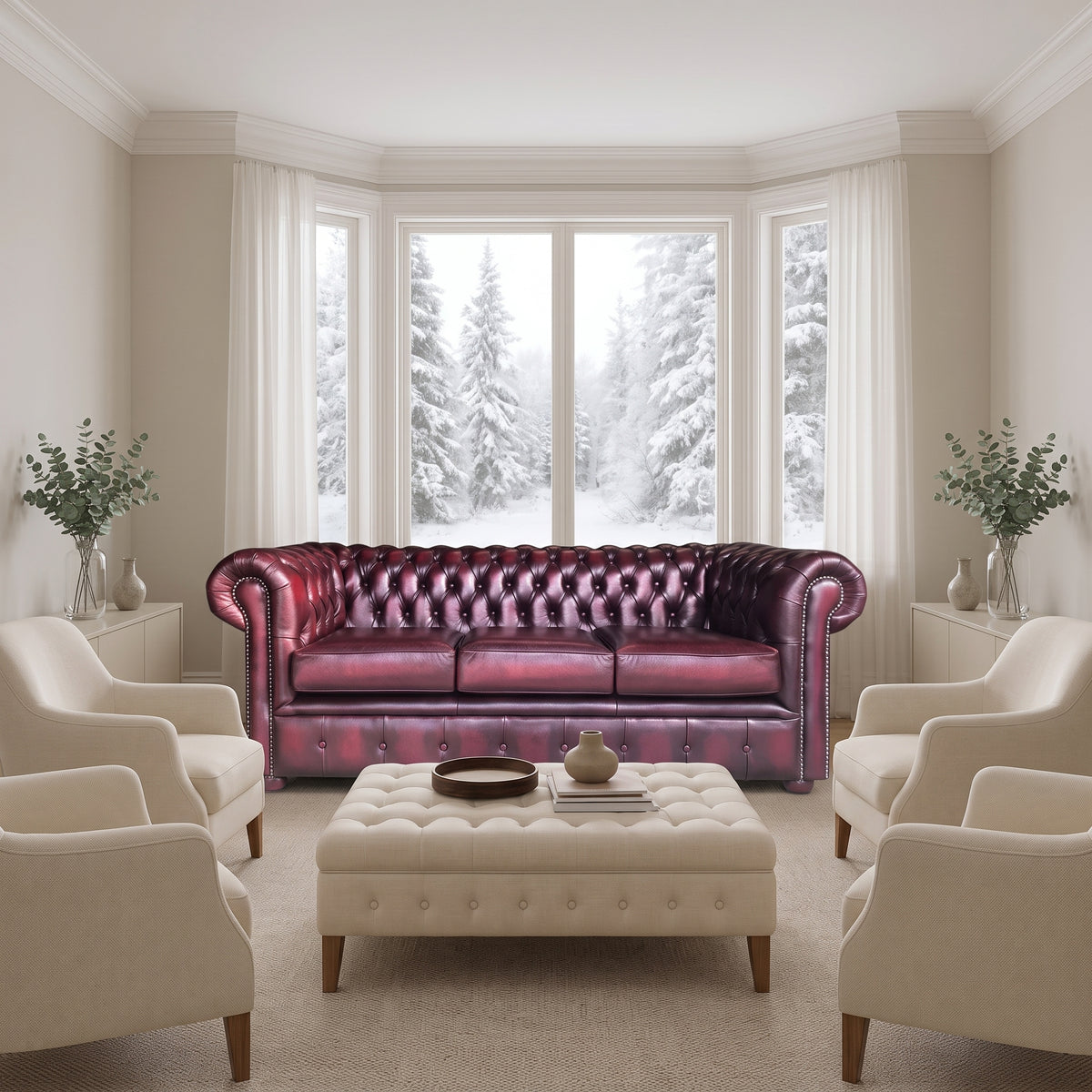 The Classic Chesterfield Sofa