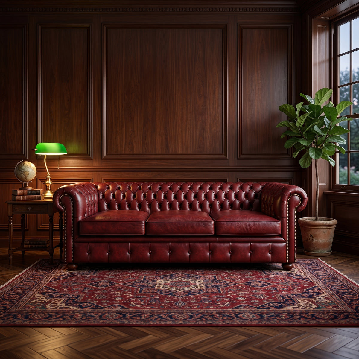 The Classic Chesterfield Sofa
