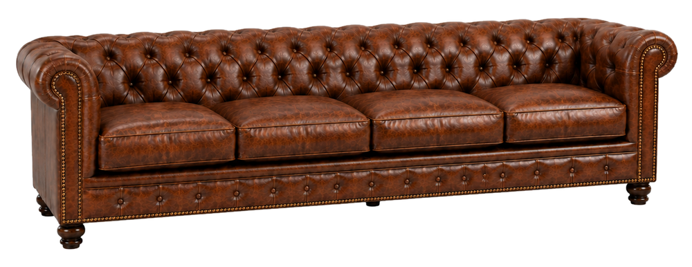 Chesterfield Tudor 4-Seater Sofa